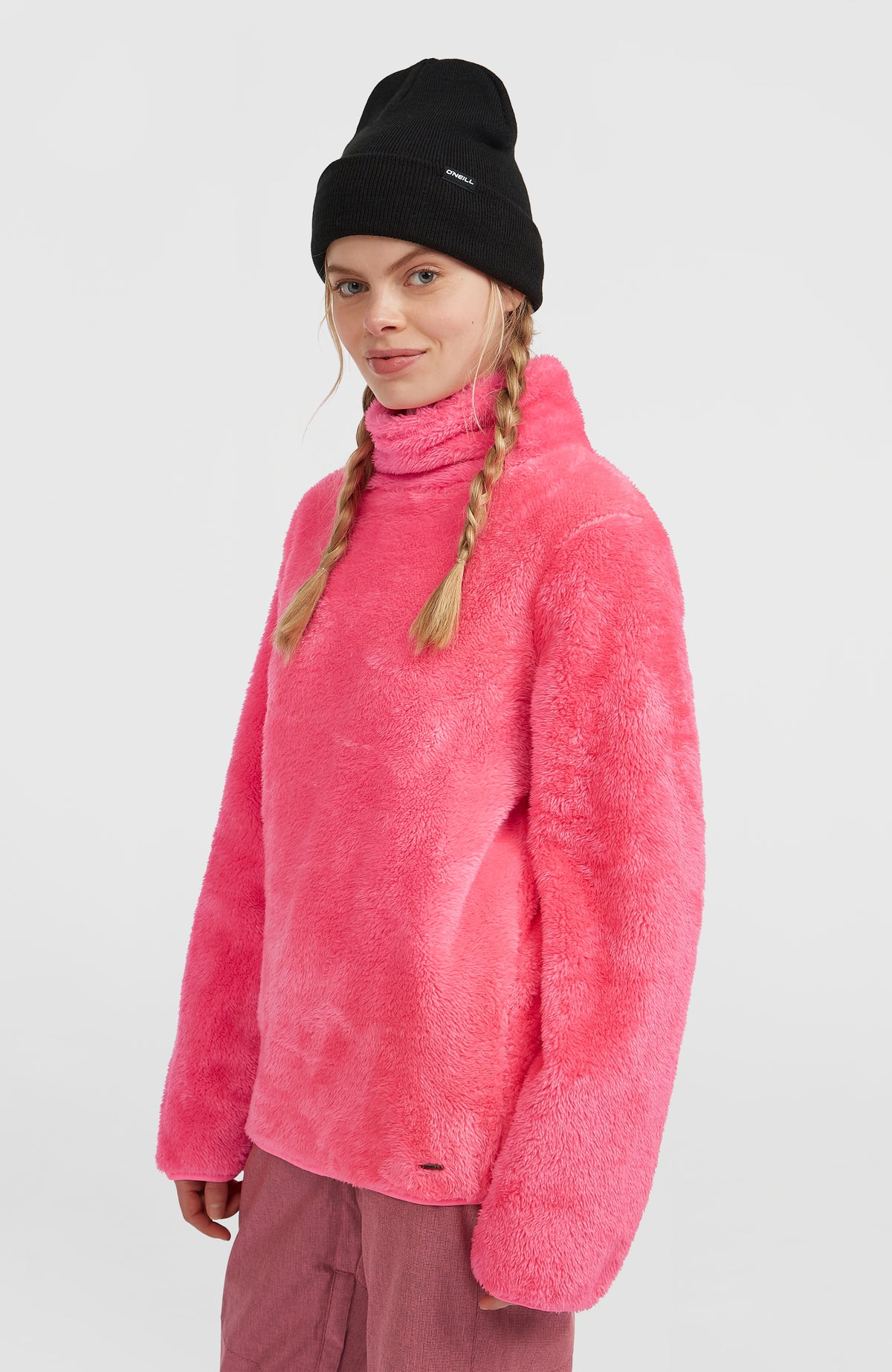 FWC'Cruz Fuzzy fleecetrui | Skater Pink