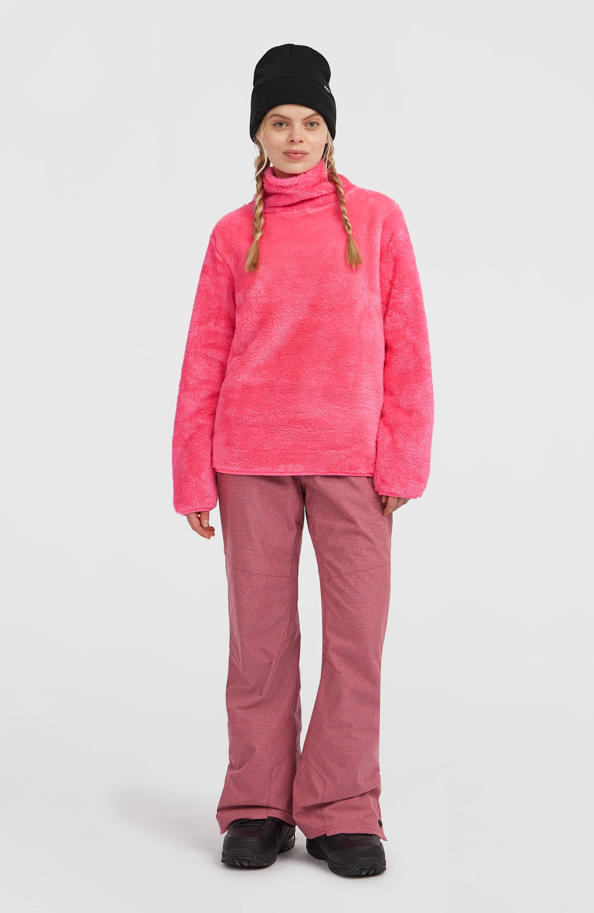 FWC'Cruz Fuzzy fleecetrui | Skater Pink