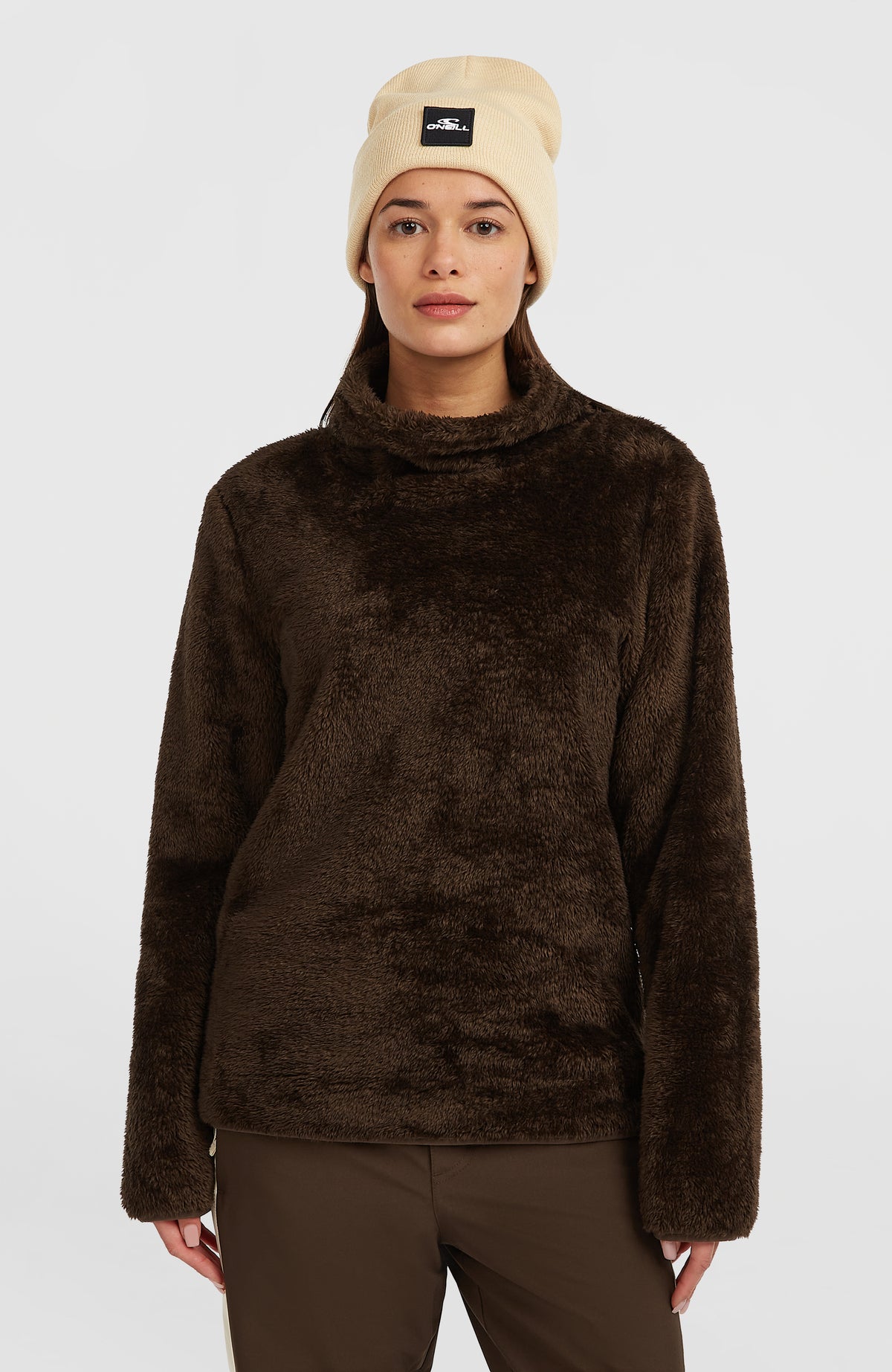 FWC'Cruz Fuzzy fleecetrui | Coffee Bean