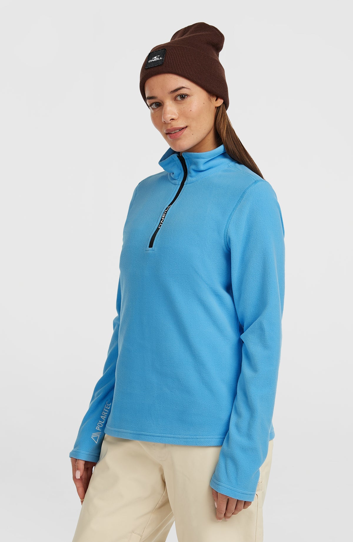 FWC'Cruz Jack's Polartec® fleecetrui met halve rits | Blue Poppy