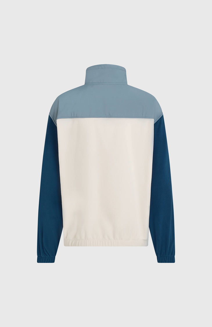 FWC'Play Polartec® fleecetrui met halve rits | Murky Water Colour Block
