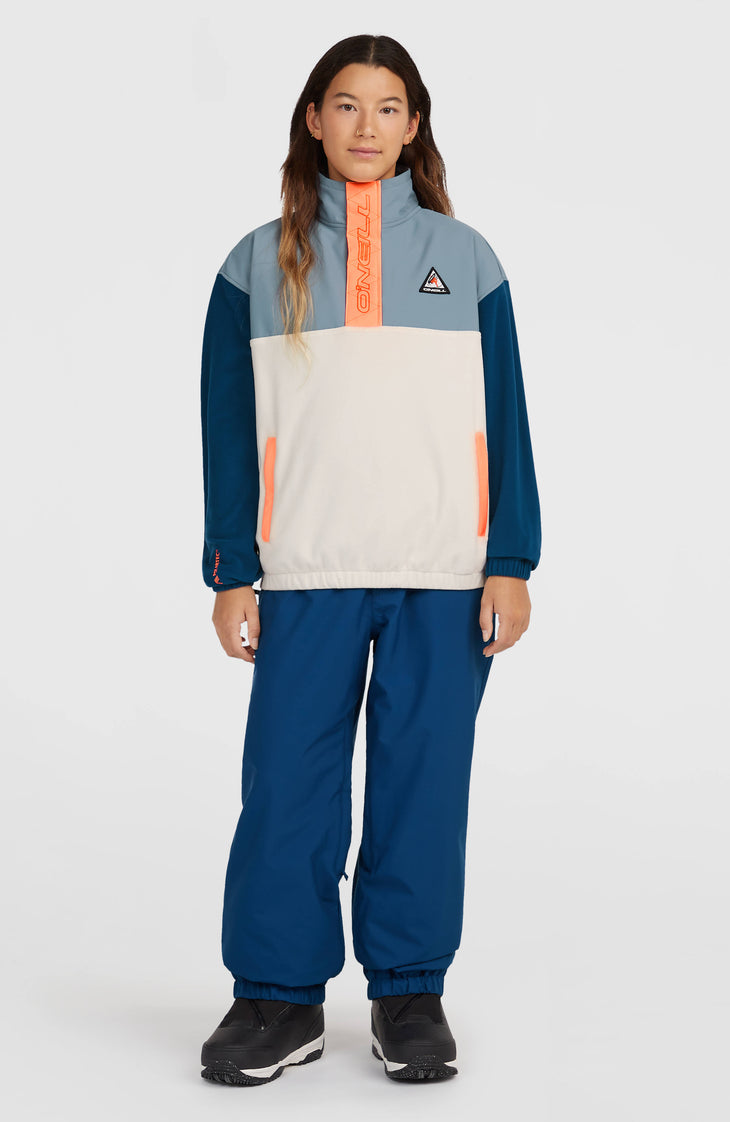FWC'Play Polartec® fleecetrui met halve rits | Murky Water Colour Block