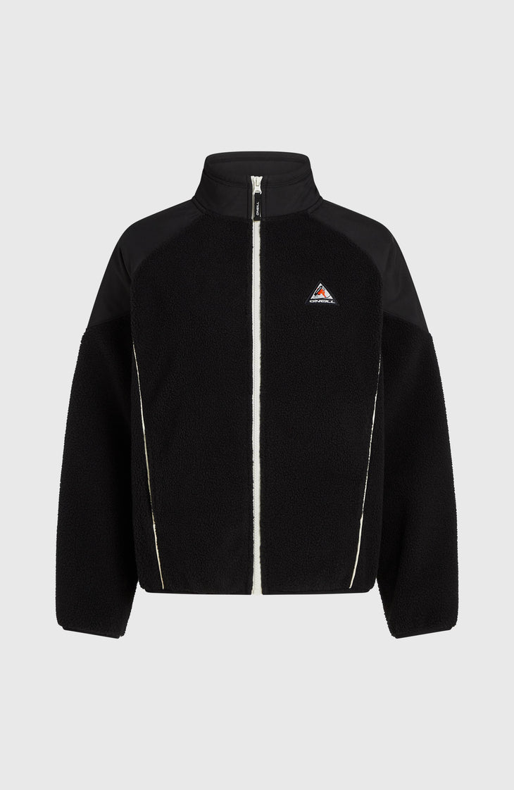 FWC'Play Hyperfleece trui met volledige rits | Black Out