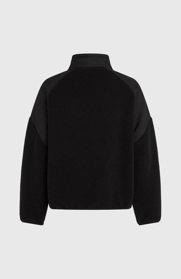 FWC'Play Hyperfleece trui met volledige rits | Black Out