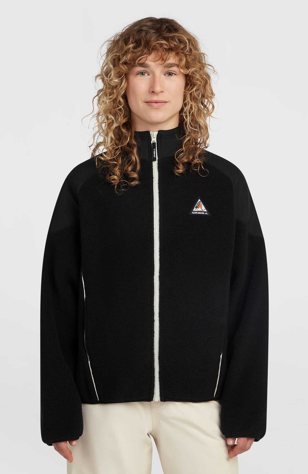 FWC'Play Hyperfleece trui met volledige rits | Black Out