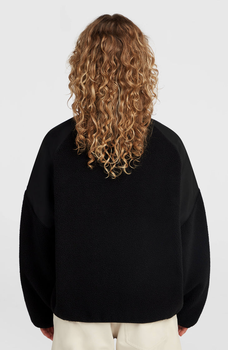 FWC'Play Hyperfleece trui met volledige rits | Black Out