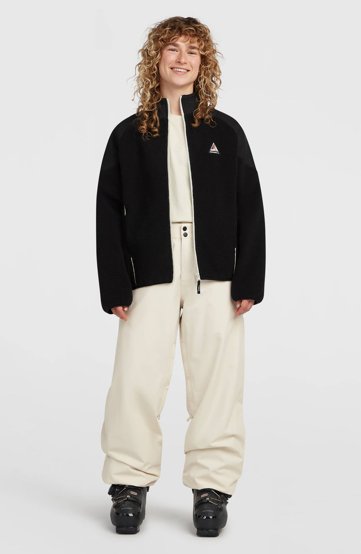 FWC'Play Hyperfleece trui met volledige rits | Black Out