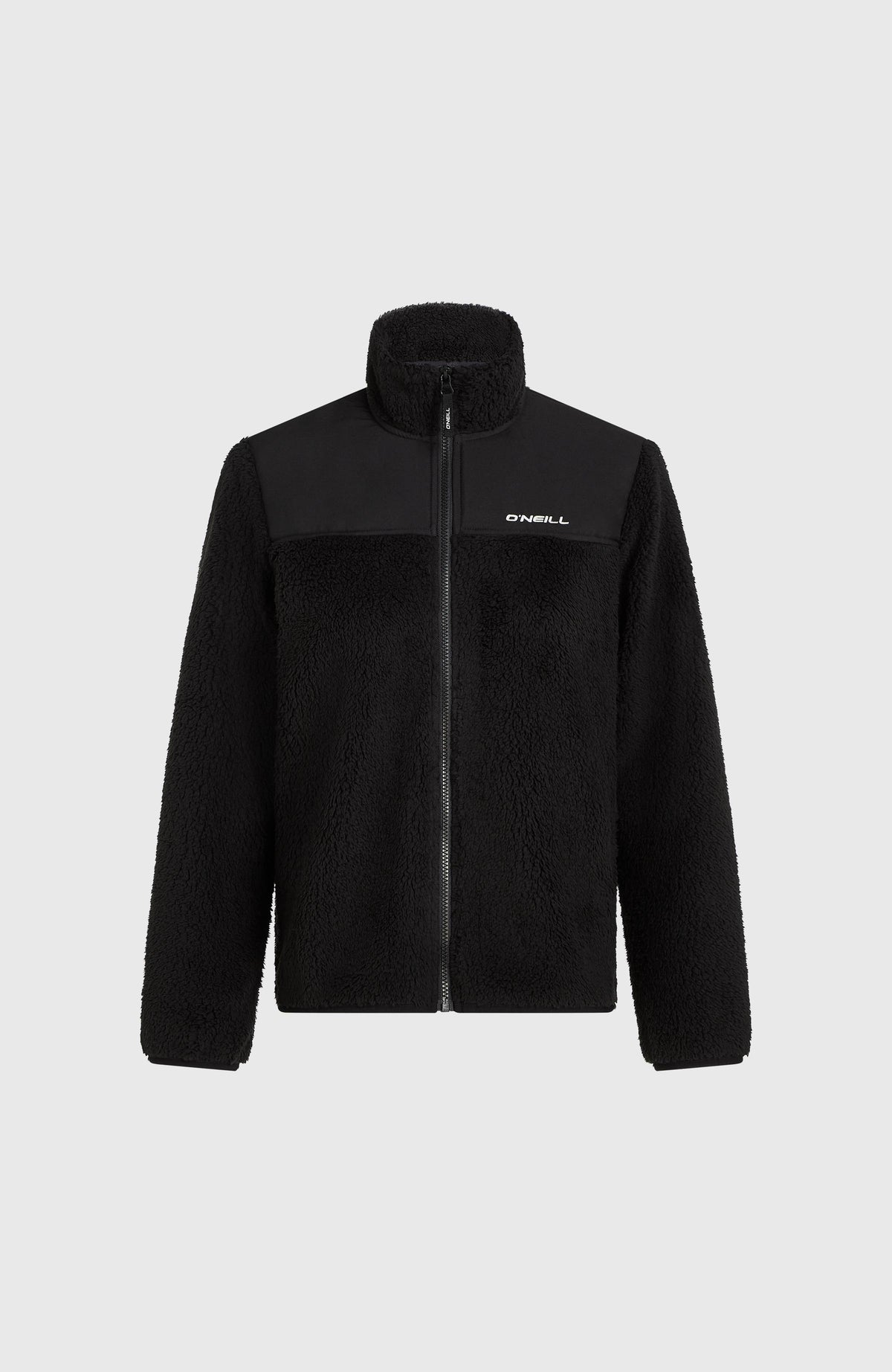 FWC'Cruz Fuzzy fleecevest met volledige rits | Black Out