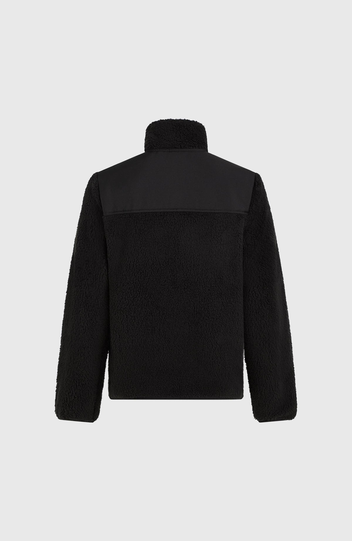 FWC'Cruz Fuzzy fleecevest met volledige rits | Black Out