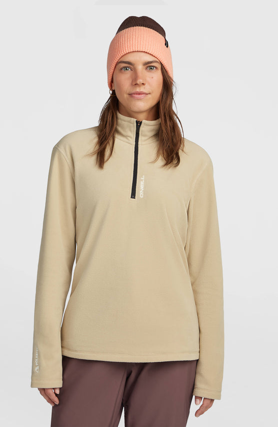 FWC'Cruz Jack's Polartec® fleecetrui met halve rits | Olive Blush