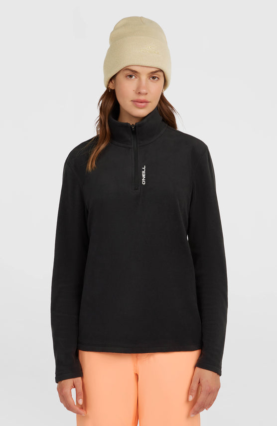 FWC'Cruz Jack's Polartec® fleecetrui met halve rits | Black Out