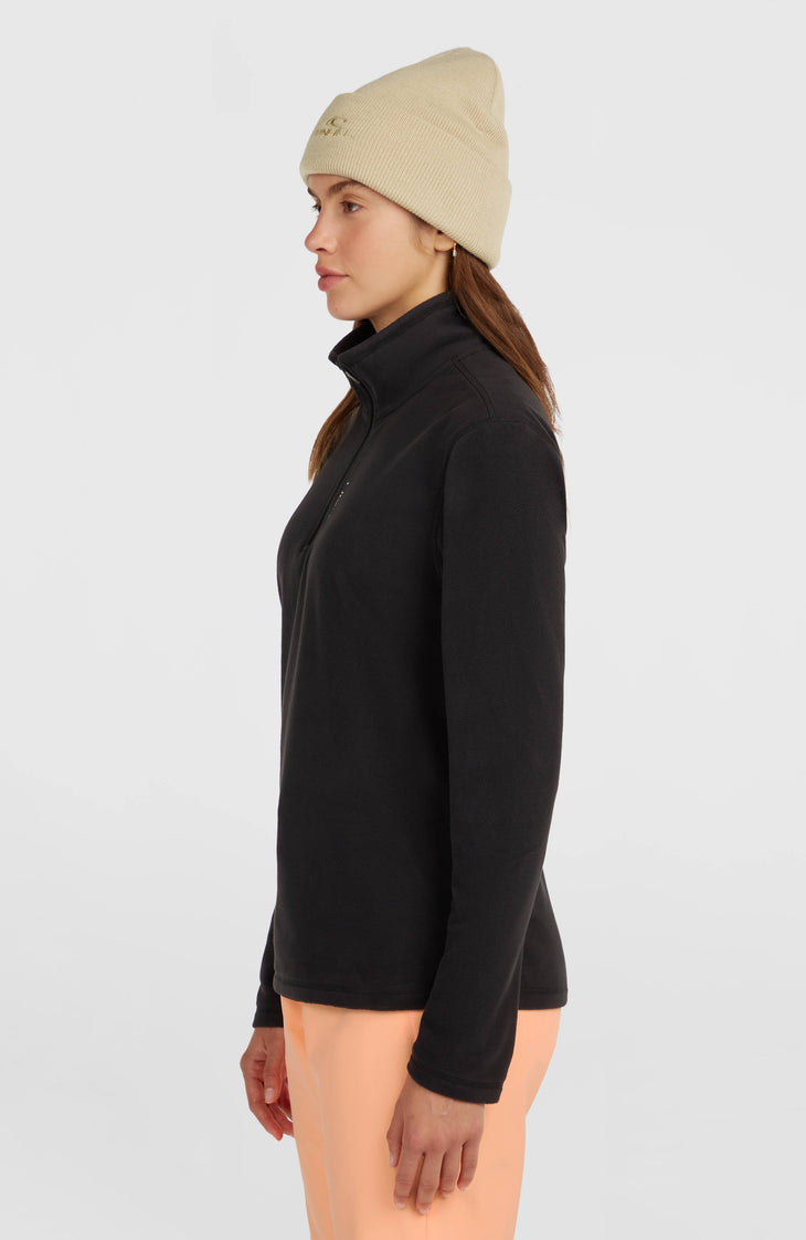 FWC'Cruz Jack's Polartec® fleecetrui met halve rits | Black Out
