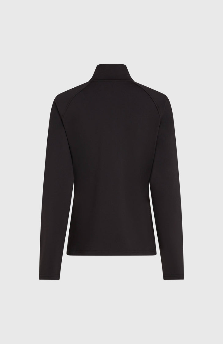 FWC'Cruz fleecetrui met halve rits | Black Out
