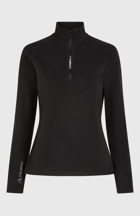 FWC'Cruz Jack's Polartec® fleecetrui met halve rits | Black Out