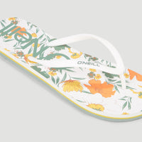 Profile Graphic slippers | White Bluemchen