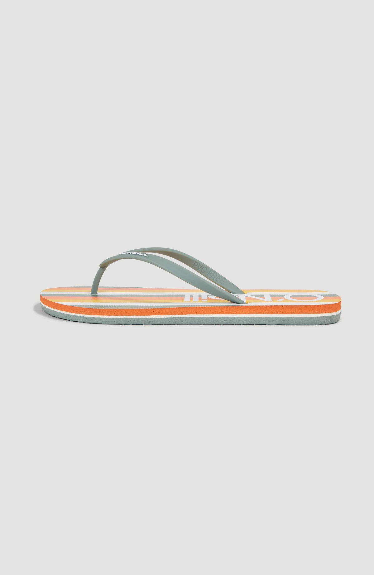 Profile Graphic slippers | Orange Multistripe