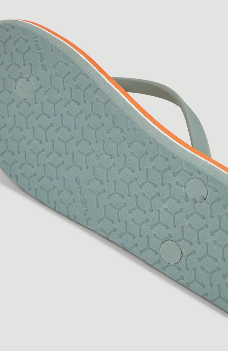 Profile Graphic slippers | Orange Multistripe