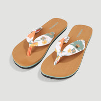 Ditsy Sun BLOOM™ slippers | White Bluemchen
