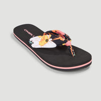 Ditsy Sun BLOOM™ slippers | Black Bluemchen