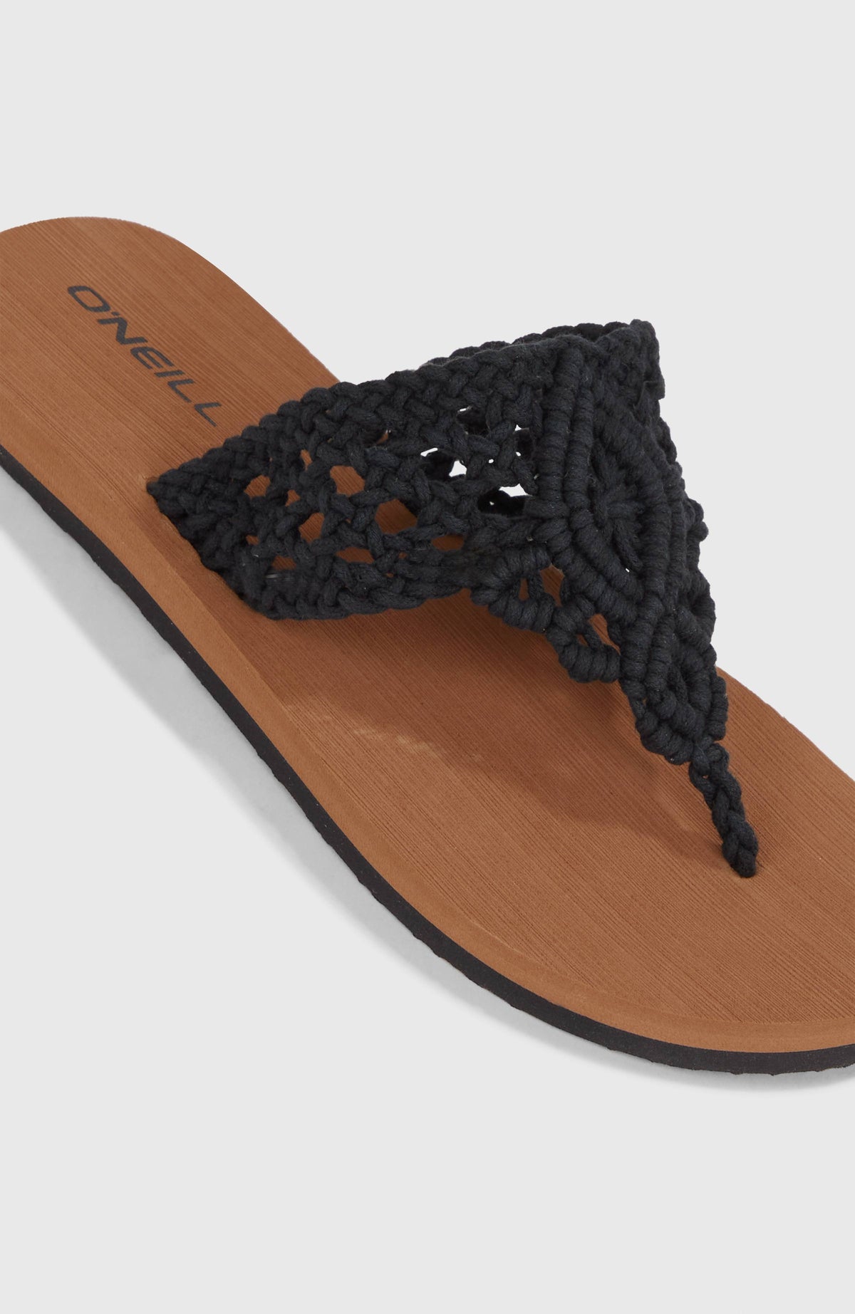 Ditsy Crochet slippers | Black Out