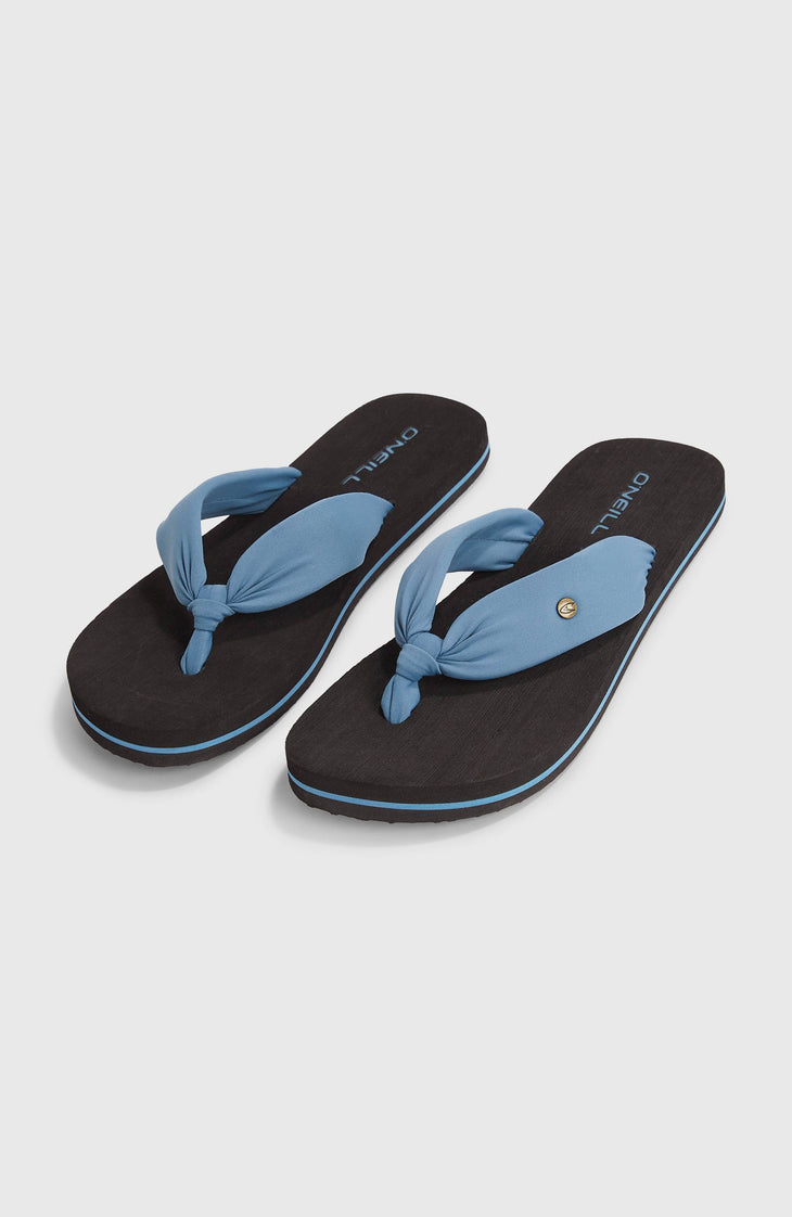 Ditsy Sun slippers | Copen Blue