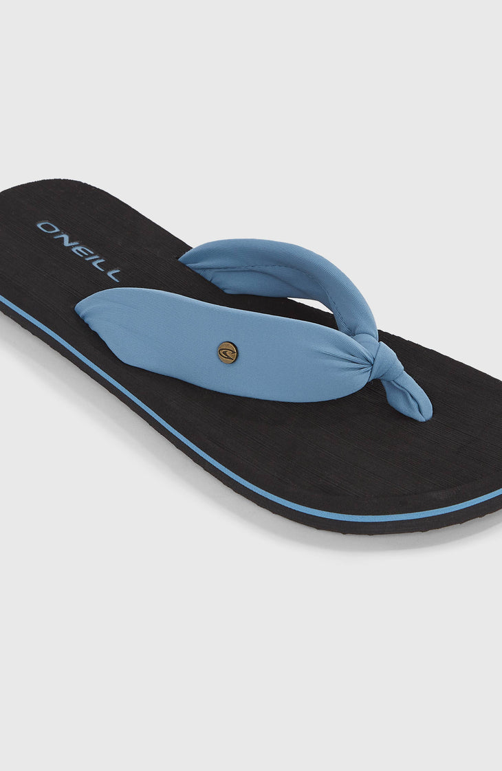 Ditsy Sun slippers | Copen Blue