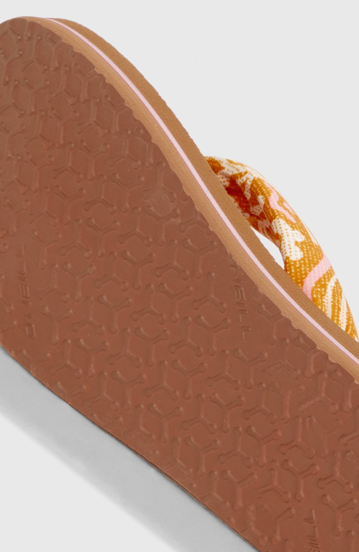 Ditsy Sun slippers | Orange Abstract Wave