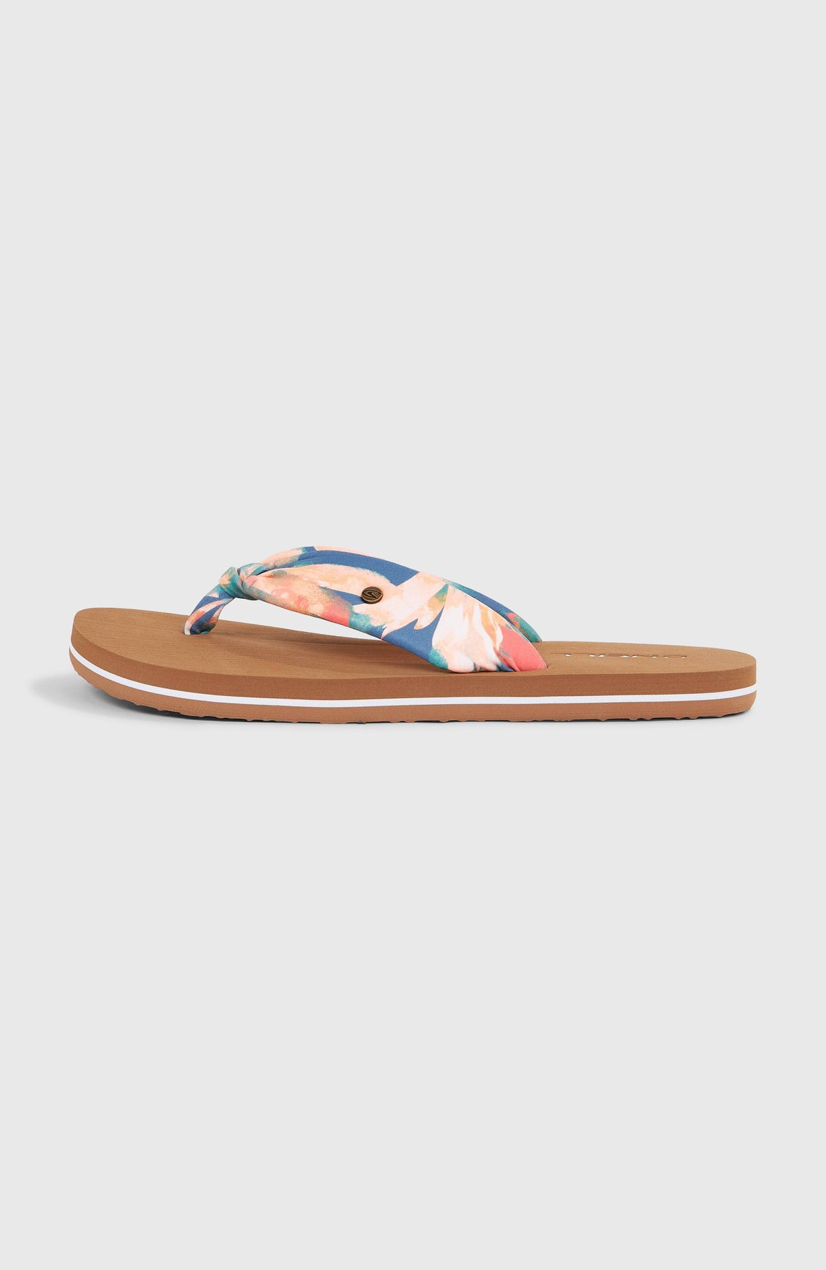 Ditsy Sun slippers | Blue Painted Tropics