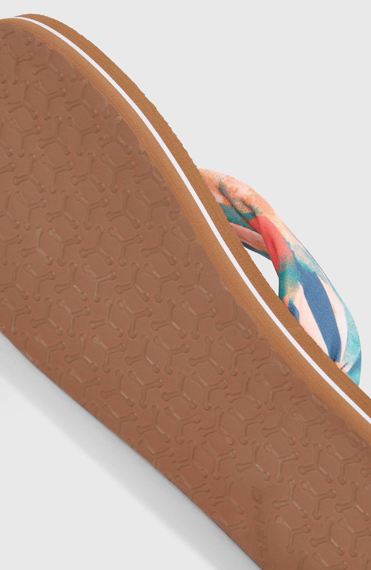 Ditsy Sun slippers | Blue Painted Tropics