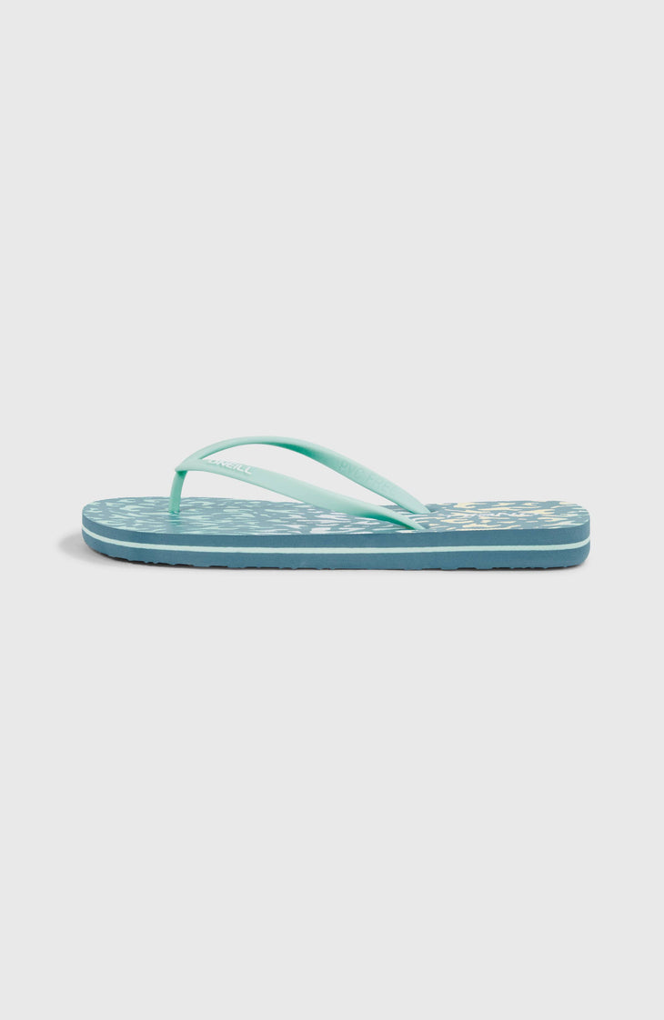 Profile Graphic slippers | Yellow Animal Blur