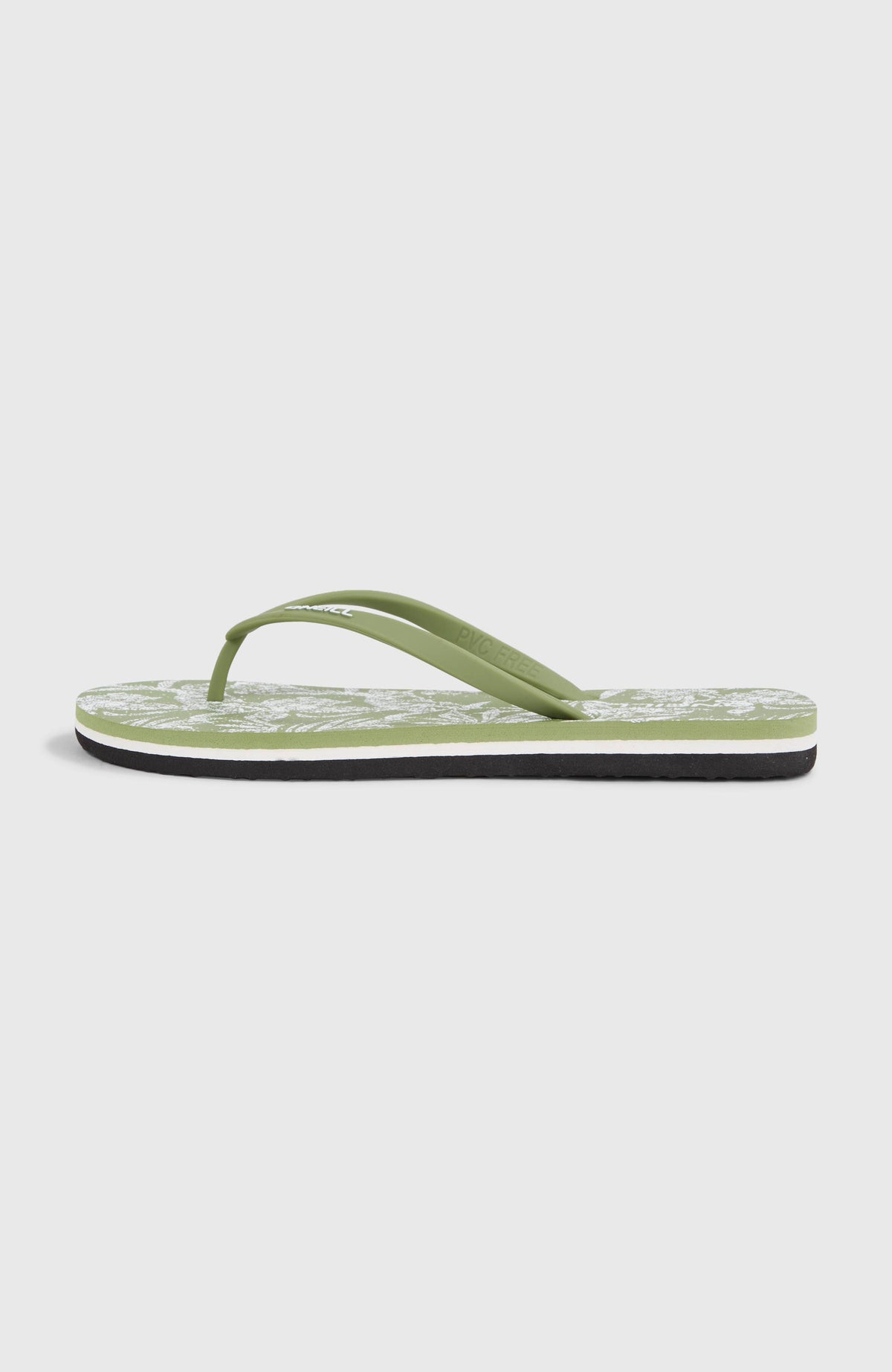 Profile Graphic slippers | Green Textured Jungle
