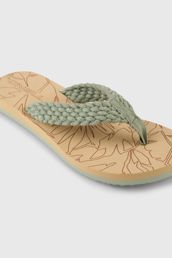 O'Neill Floral teenslippers | Avery Fern