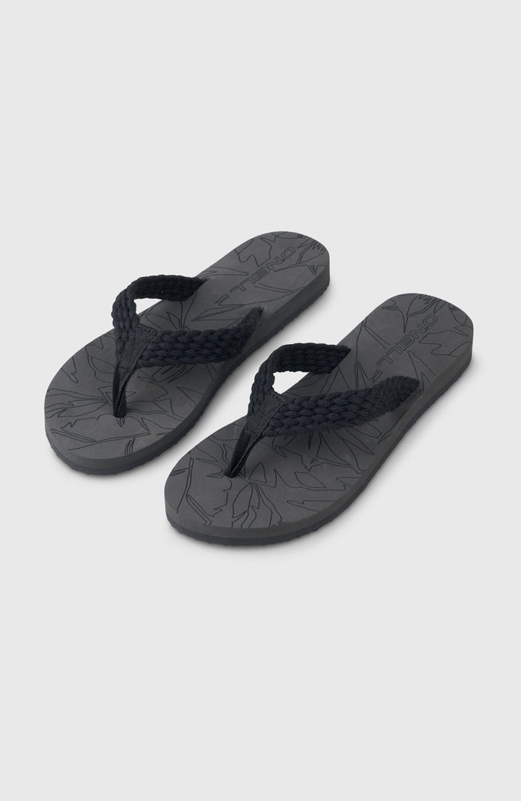 O'Neill Floral teenslippers | Black Out