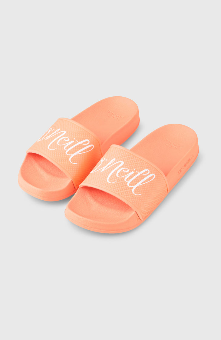 O'Neill Script slippers | Funky Peach