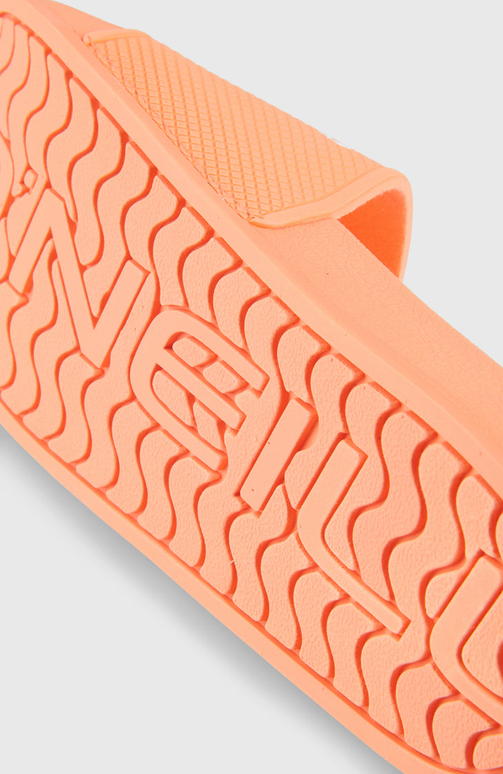 O'Neill Script slippers | Funky Peach