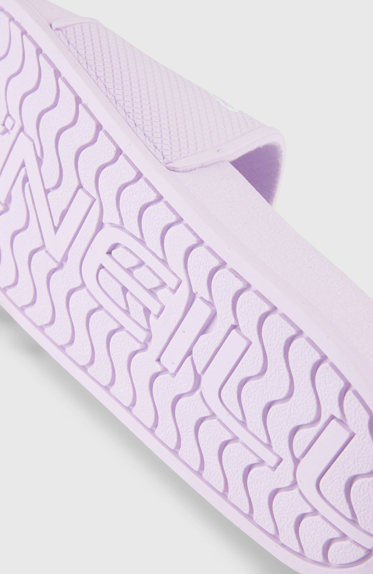 O'Neill Script slippers | Pale Lavender
