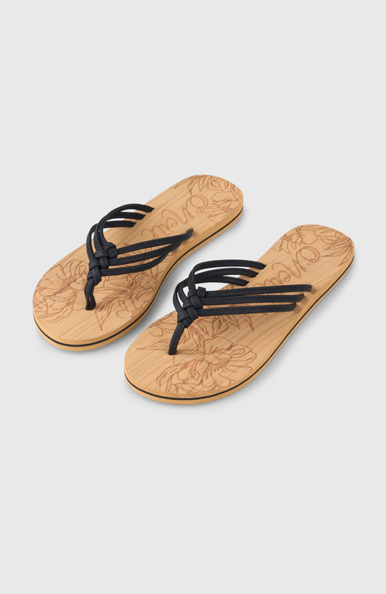 Ditsy slippers | Black Out
