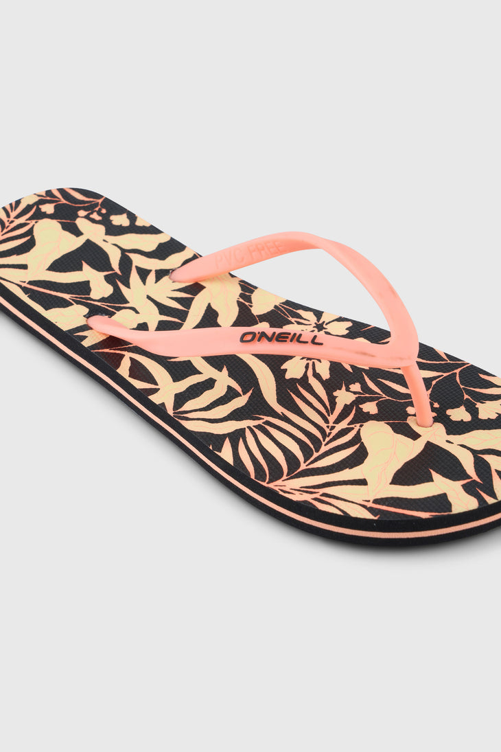 Profile Graphic slippers | Black Brazillian Sun