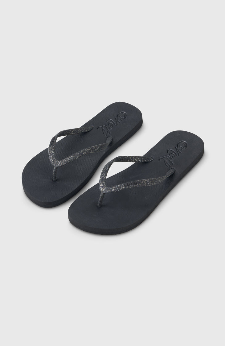 Profile Glitter slippers | Black Out