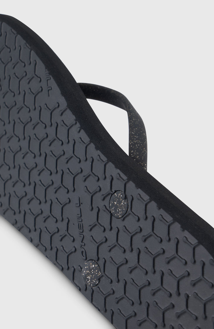 Profile Glitter slippers | Black Out