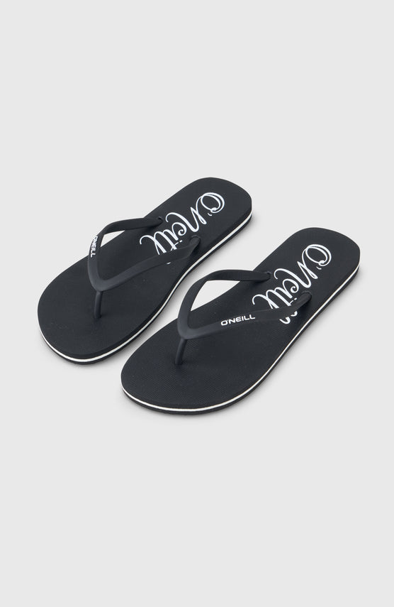 Profile Logo slippers | Black Out