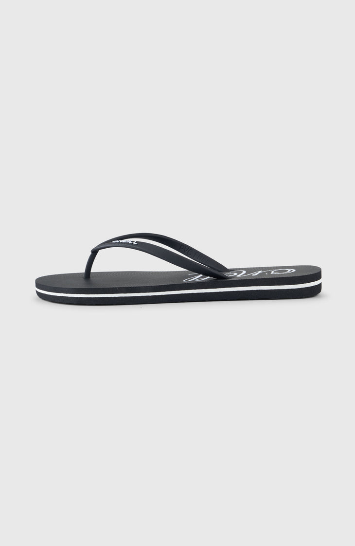 Profile Logo slippers | Black Out