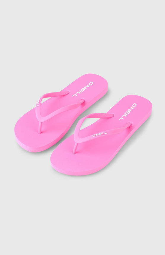 Profile Small Logo slippers | Electric Fuschia