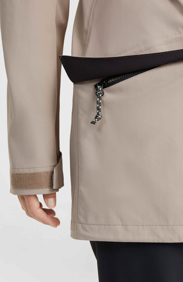 O'Neill TRVLR Series 10K/10K regenjas | Pumpkin Smoke