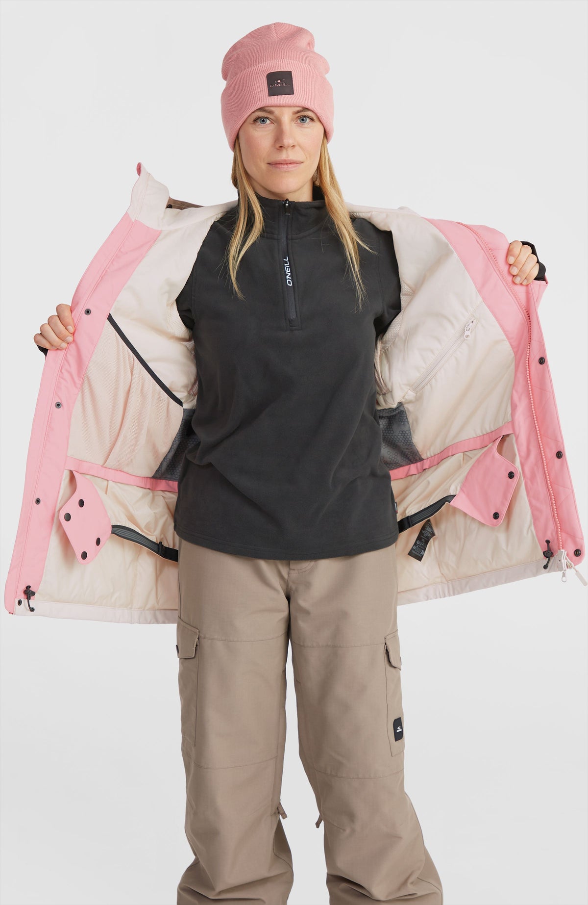 Utility Pro Hybrid jas | Genuine Pink Colour Block