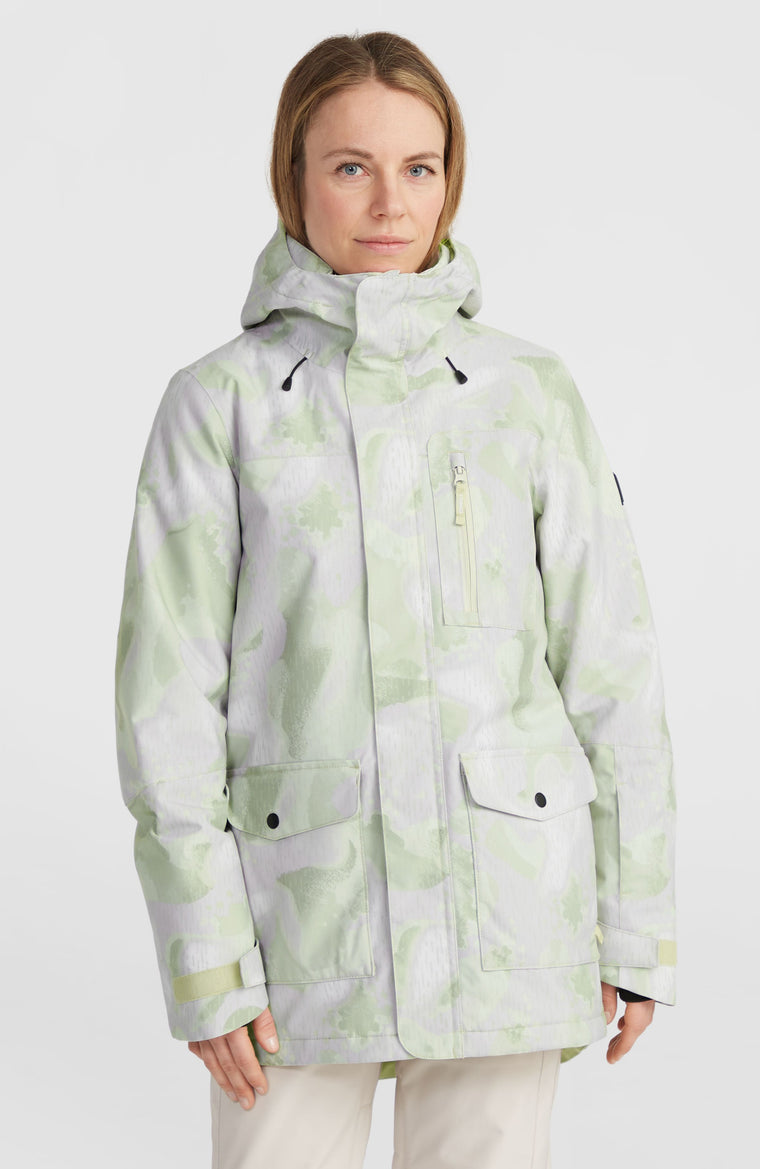 Utility Hybrid wintersportjas | Green Day Camo Utility Hybrid wintersportjas | Green Day Camo