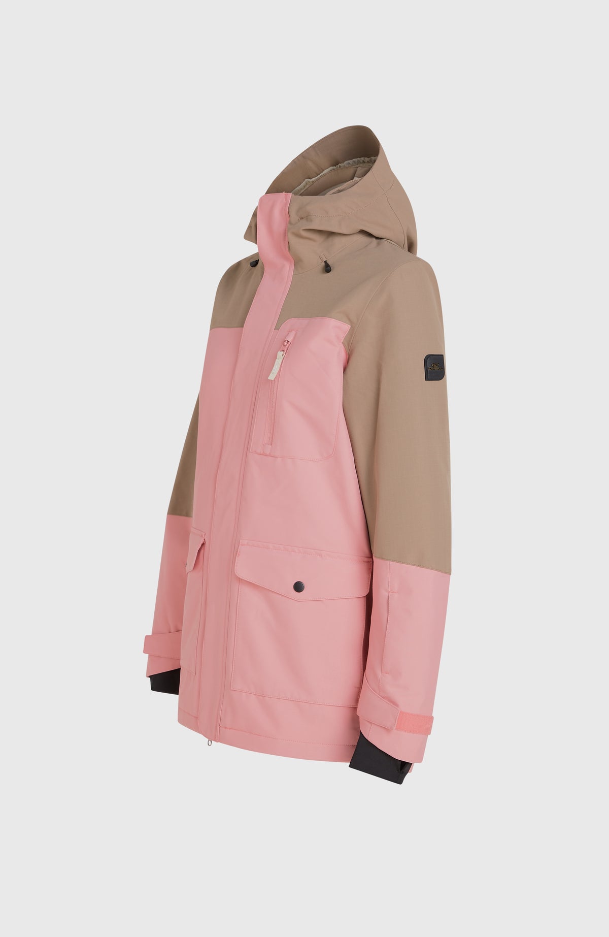 Utility Hybrid wintersportjas | Genuine Pink Colour Block