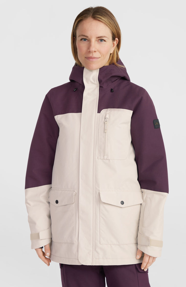 Utility Hybrid wintersportjas | Atmosphere Colour Block Utility Hybrid wintersportjas | Atmosphere Colour Block