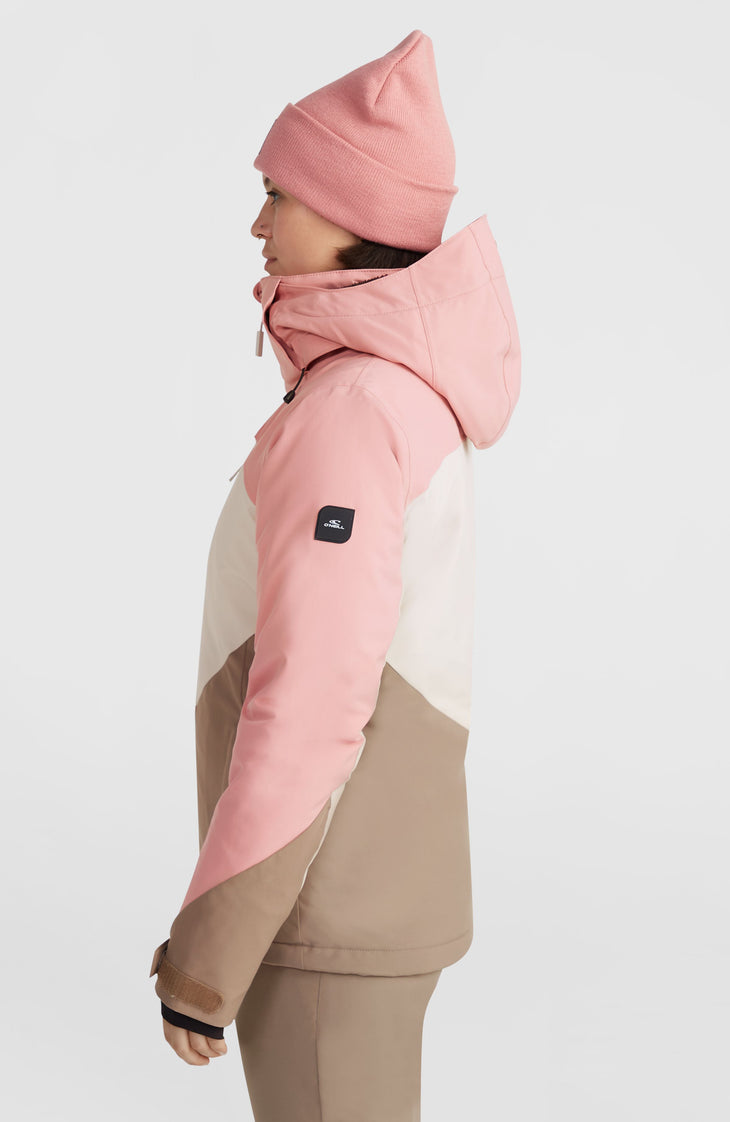 Carbonite wintersportjas | Genuine Pink Colour Block