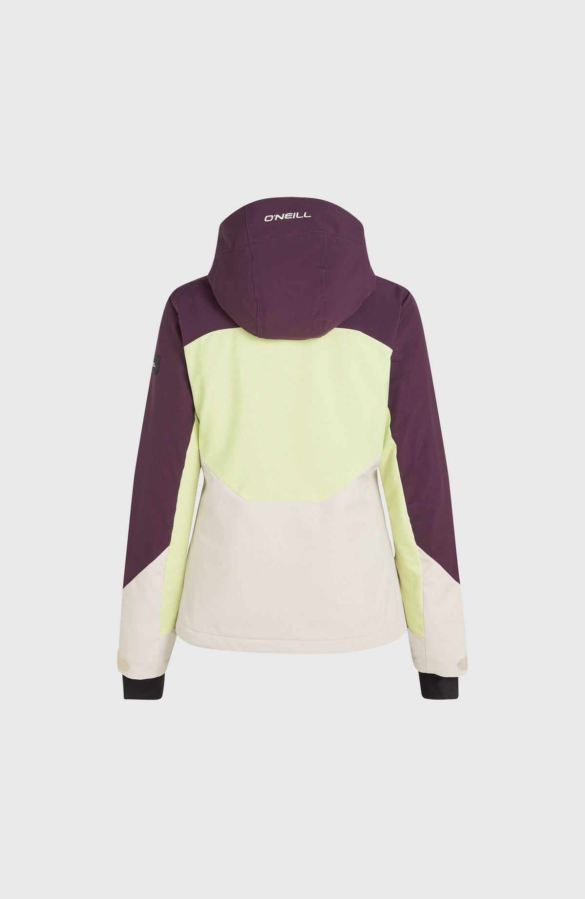 Carbonite wintersportjas | Aubergine Colour Block